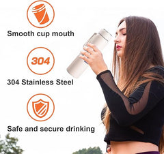 Large Capacity Stainless Steel Thermos Bottle | Vacuum Flask for Outdoor Sports, Portable Travel Mug & Coffee Cup | Double-Wall Insulation