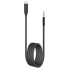 GAC-365 Type-C to 3.5mm Aux Audio Cable | 100cm Plug & Play Audio Cable | Durable Design for Car, Home, & On-the-Go Use | High-Quality Sound Output