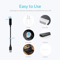 Portable Rotating Star Atmosphere Projector | USB Night Light Lamp for Car, Home, and Party Décor