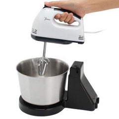Hand Food Automatic Mixer | 7-Speed Egg Beater & Blender for Cake, Bread, & Baking