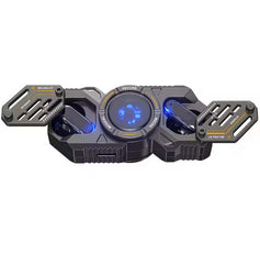 Fidget Spinner Earphones – Glow in the Dark, High-Speed Silent Spin, Metal Gear Design, Stress Relief & Entertainment for Kids and Adults