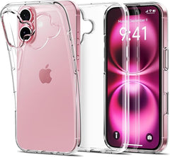Ultra Slim Flexible TPU Phone Case – Scratch-Resistant Silicone Cover for iPhone 16 Series (16, 16 Plus, 16 Pro, 16 Pro Max) with Free Screen Protector