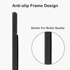 Slim Protective Case for Samsung Galaxy S21-S24 Plus | Leather Hand Strap & Kickstand | Black