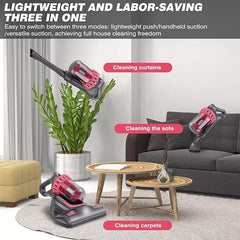 100W Mattress Vacuum Cleaner – Anti-Dust Mite Bed Vacuum with UV Light | Handheld Cleaning Device for Mattresses & Upholstery
