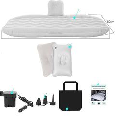 Car Air Mattress | Portable Inflatable Camping & Travel Bed | Comfortable Resting Mat for Car Backseat | Easy to Inflate & Store