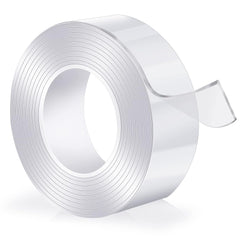 Strong Double-Sided Tape Heavy Duty | Versatile Indoor Adhesive for Mounting | No Drilling or Screws | Non-Toxic, Residue-Free, Super Sticky Grip