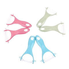 Ceramic Peeler & 'Y' Paring Knife Set | Pack of 6 Durable Kitchen Tools in Assorted Colors