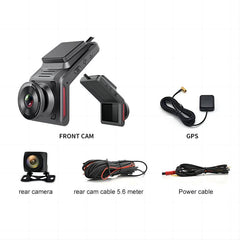 K18 4G SIM Car DVR – Full HD 1080P Mini Dash Cam with Remote Car Assist, CMSV6 Monitor, GPS Tracking, and 24-Hour Parking Surveillance
