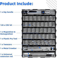 Mini Magnetic Screwdriver Set – Portable Cylinder Tool Kit for DIY Repairs of Glasses, Phones, Laptops, and Electronics