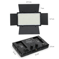 Pro LED 600 Photography Equipment | TV Video Studio Photo Shooting LED Flat Lamp